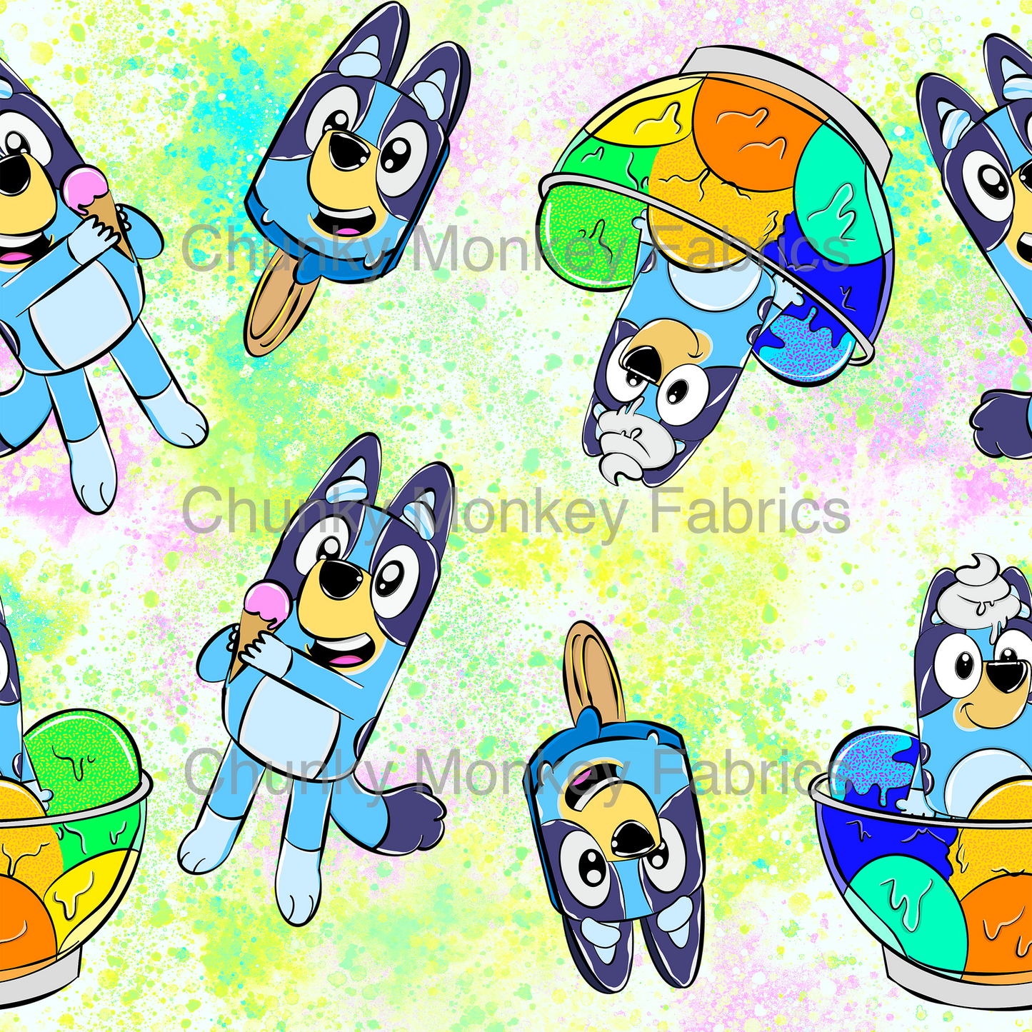 Sammy Designs- Bluey ice cream