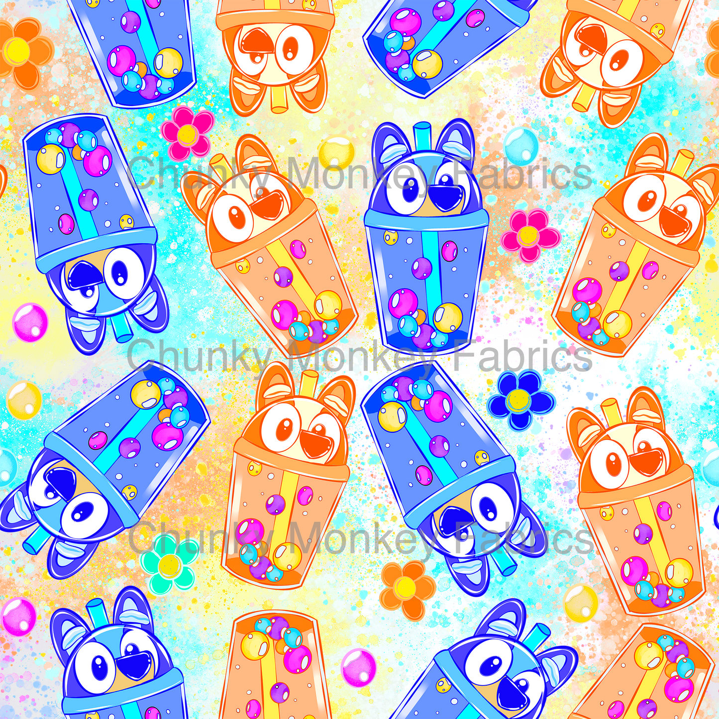 Sammy Designs- Bluey muted boba