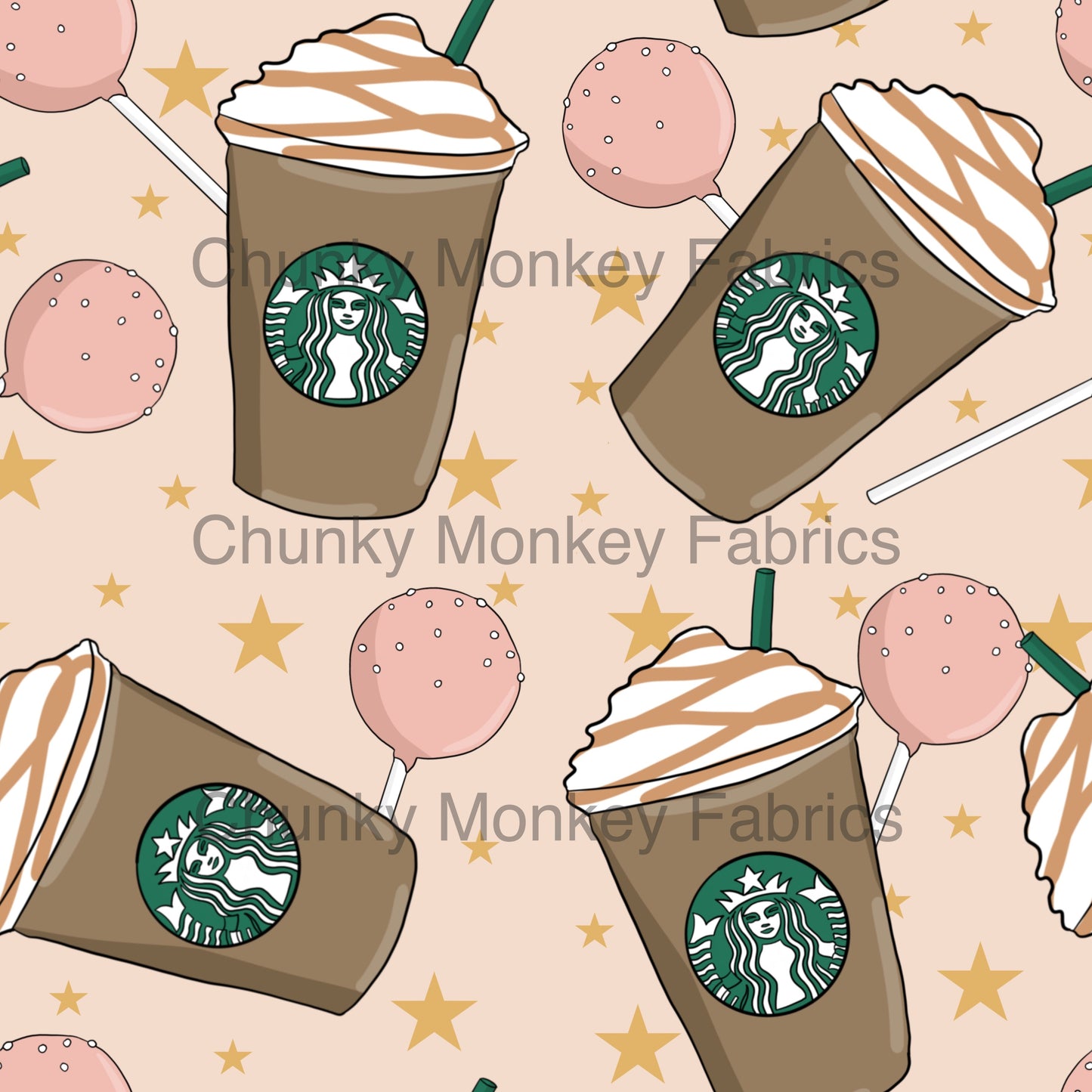 Made with Grace Designs - Frapps and cakes pops- pink