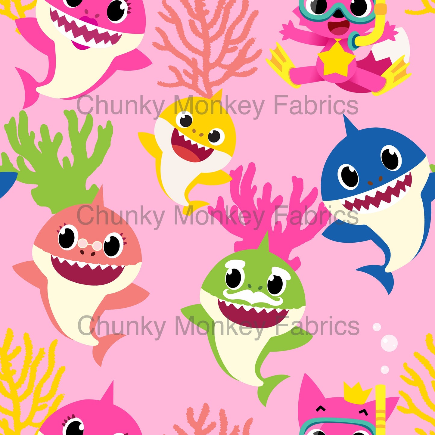 Grey Skies Custom Graphics BabyGirlShark