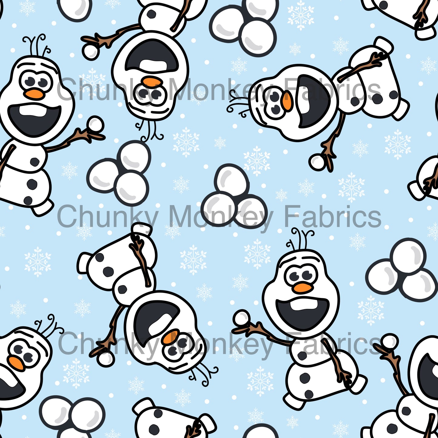 Layla Drew Design Baby Olaf