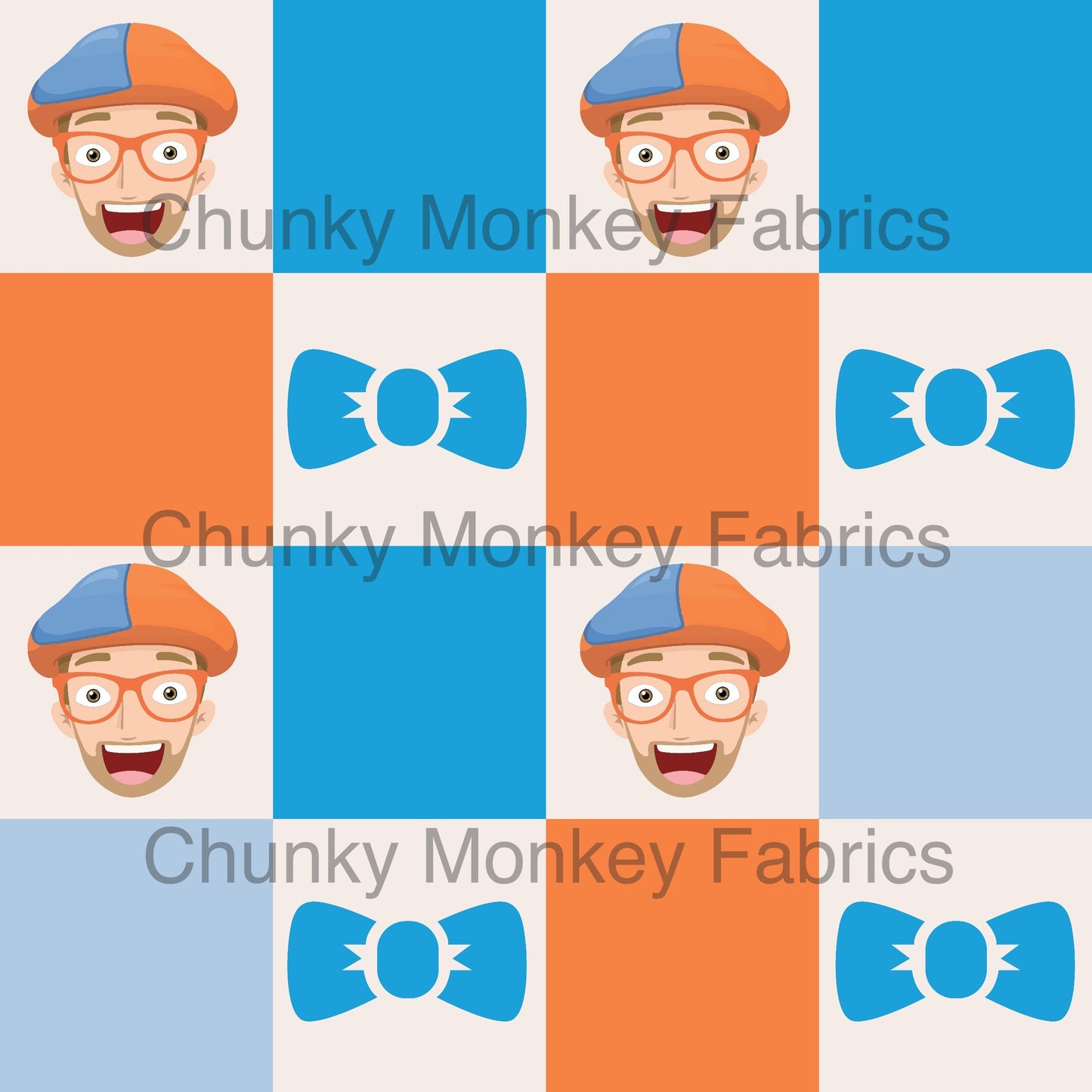 Layla Drew Design Blippi Checkers