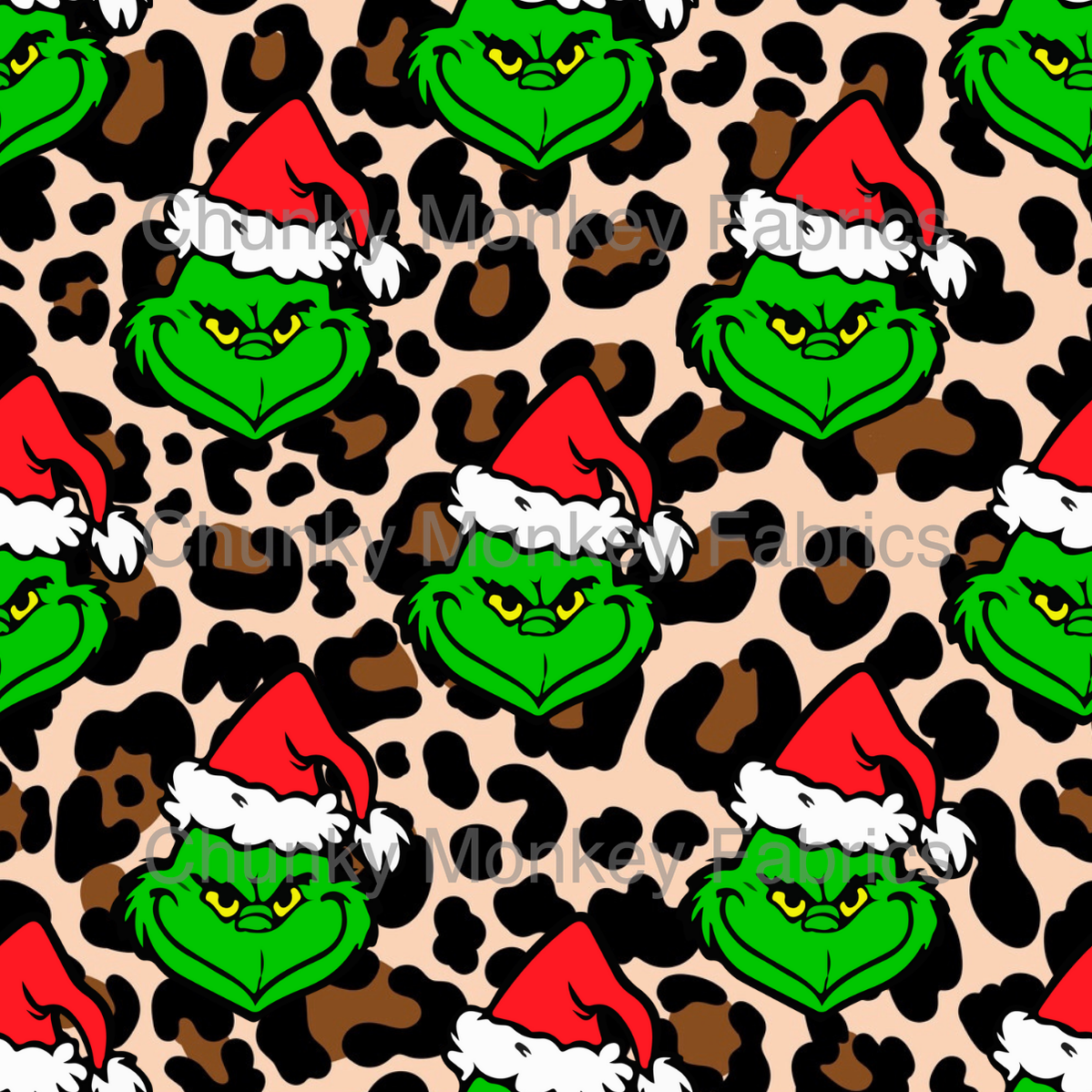 Layla Drew Design Cheetah Grinch