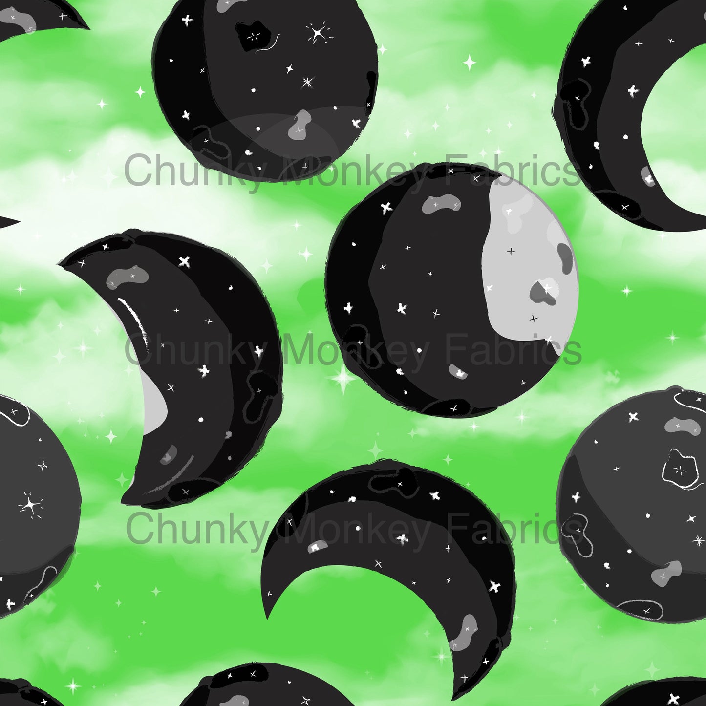 Grey Skies Custom Graphics GreenMoons
