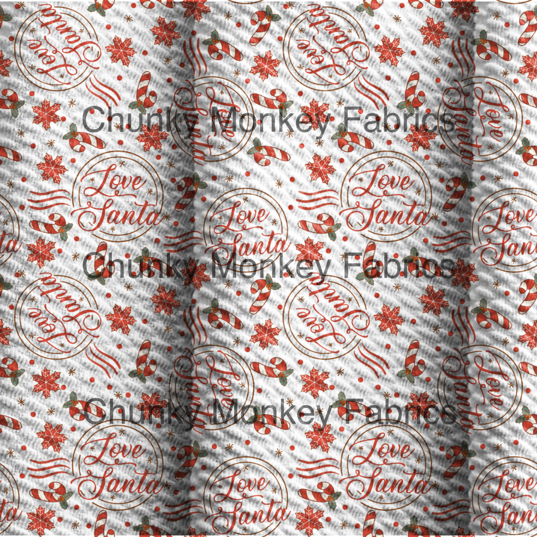 Brittany Frost Designs Love Santa