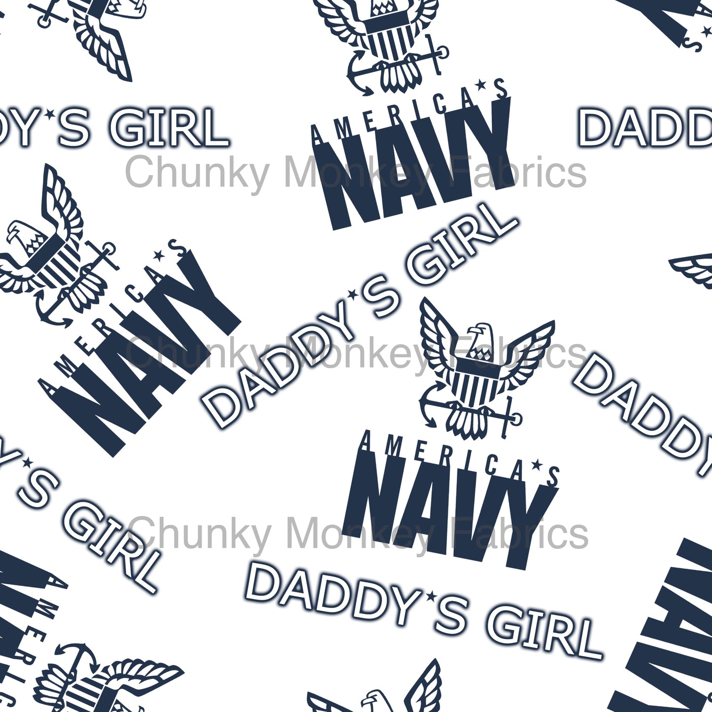 Grey Skies Custom Graphics Navy