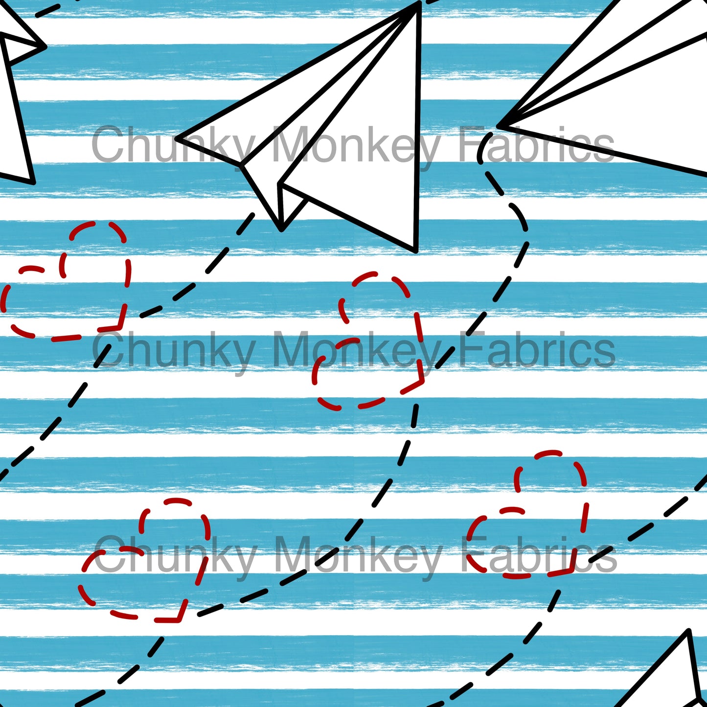 My Oh My Designs PaperAirPlanesBlue1
