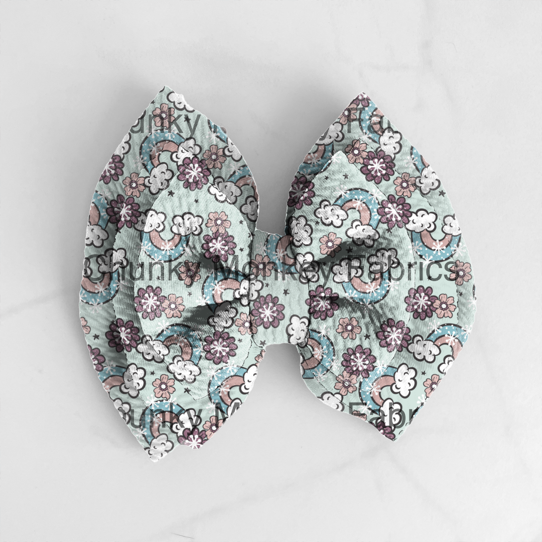 Brittany Frost Designs Rainbow Snowflakes
