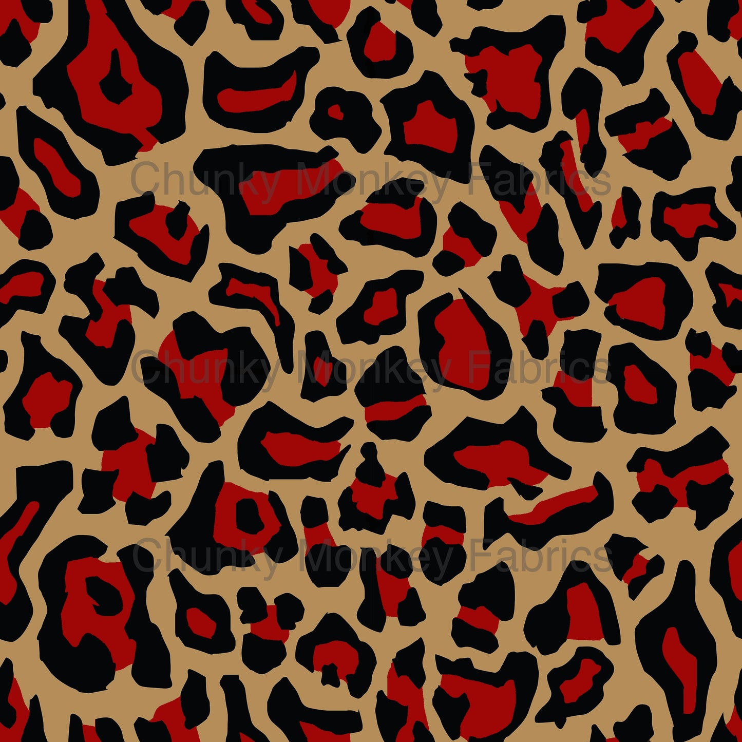 Grey Skies Custom Graphics Red Cheetah