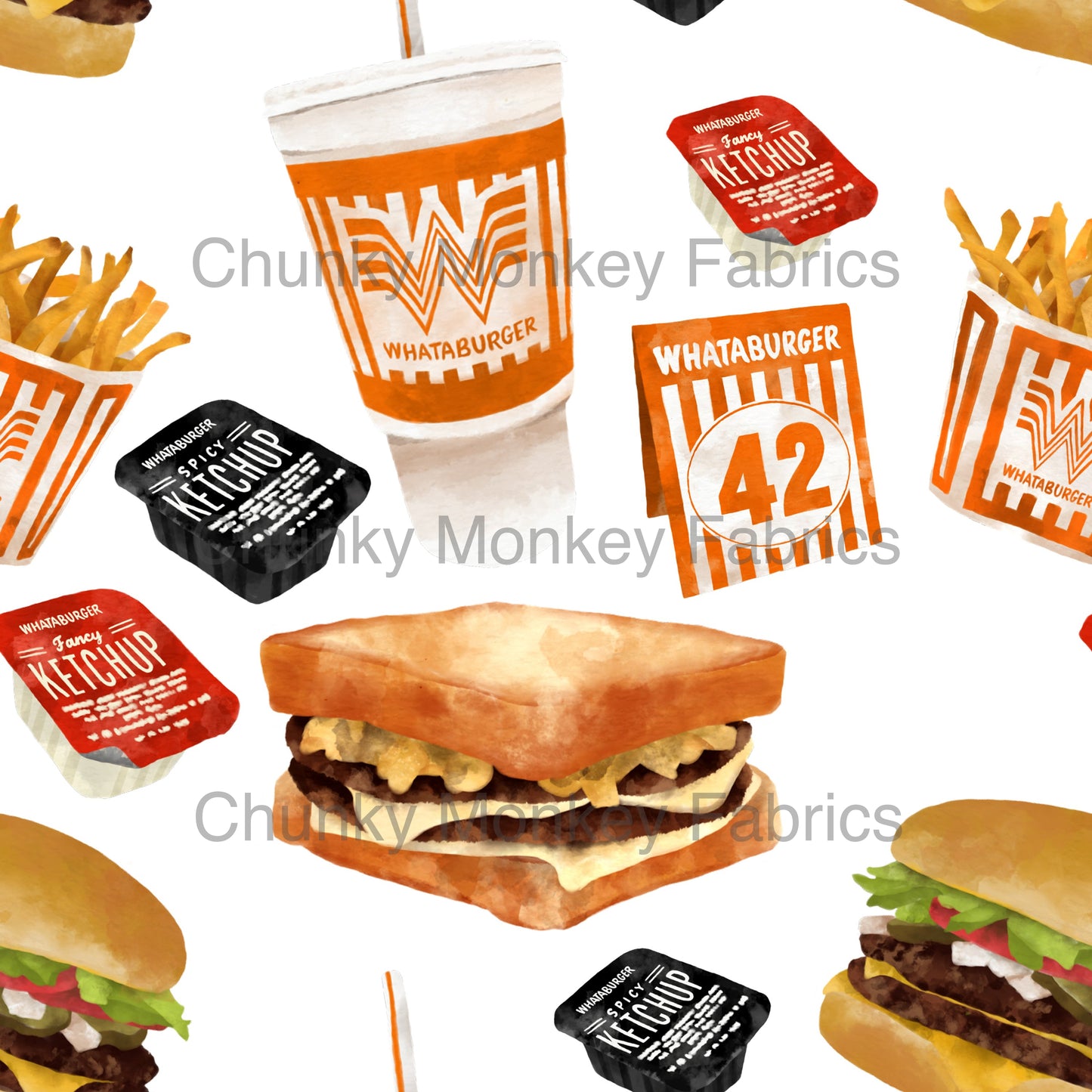 Grey Skies Custom Graphics Whataburger
