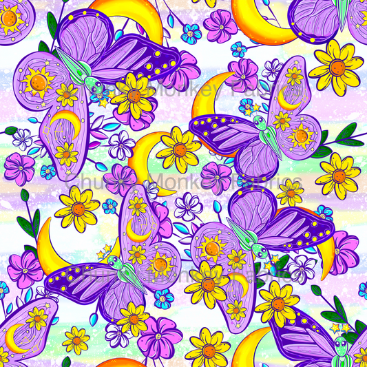 Sammy Designs- Alien Butterfly Celestial