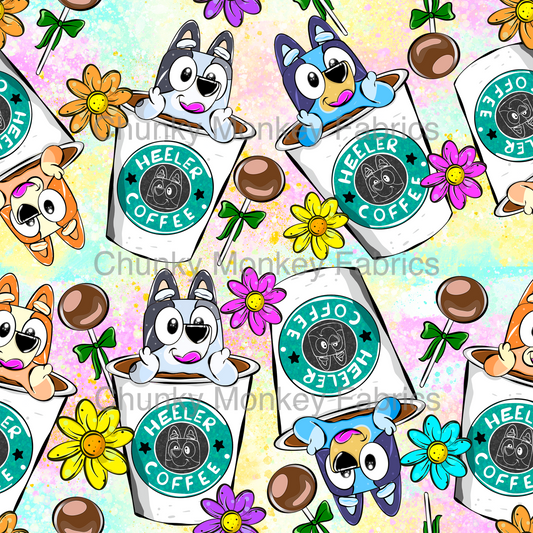 Sammy Designs- Bluey muffin Bingo coffee