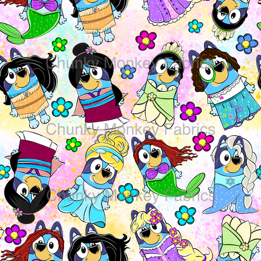 Sammy Designs- Bluey princesses