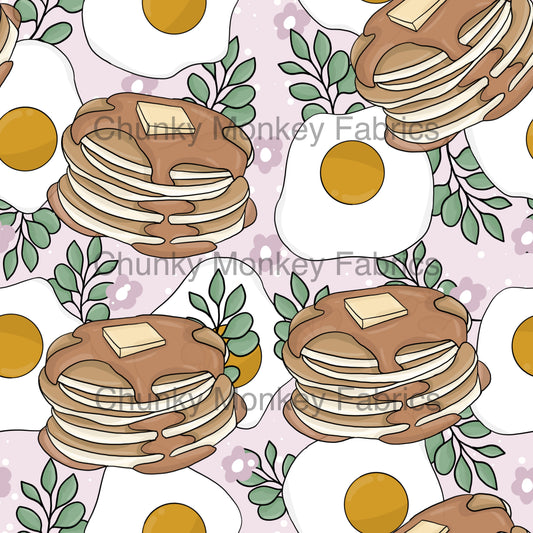 Made with Grace Designs - Eggs and pancakes