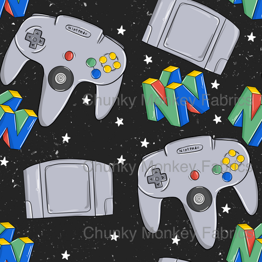 Made with Grace Designs - N64 nostalgia seamless