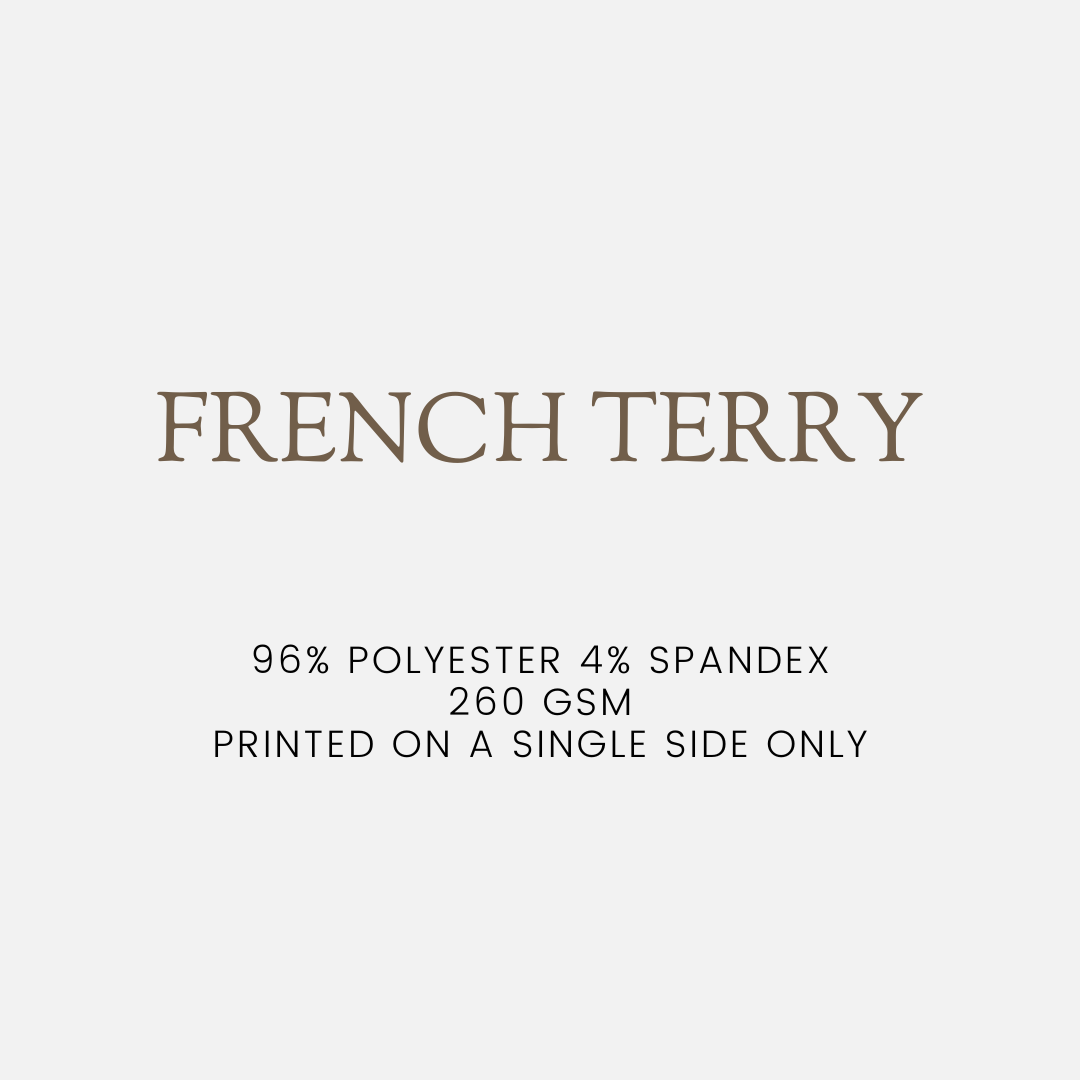Custom French Terry