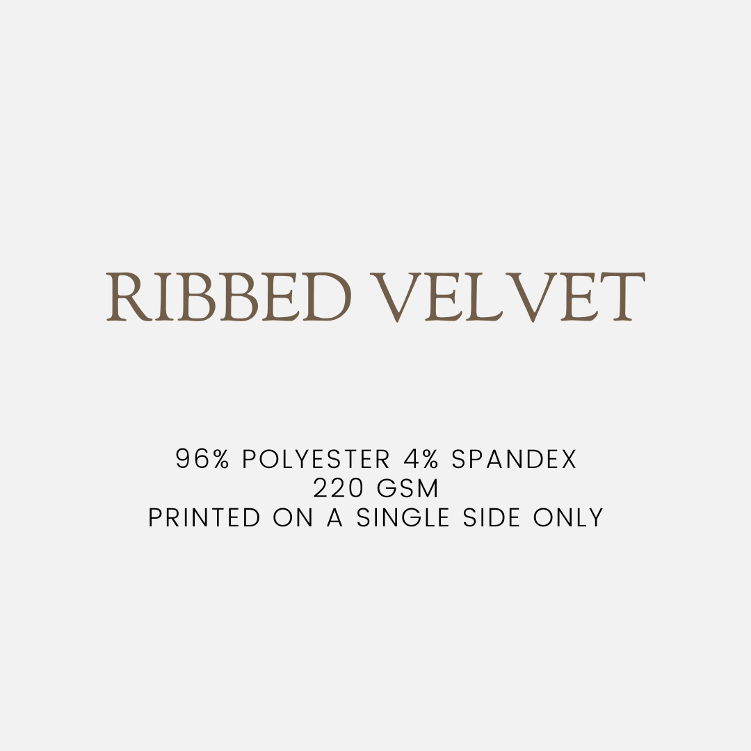 Ribbed Velvet