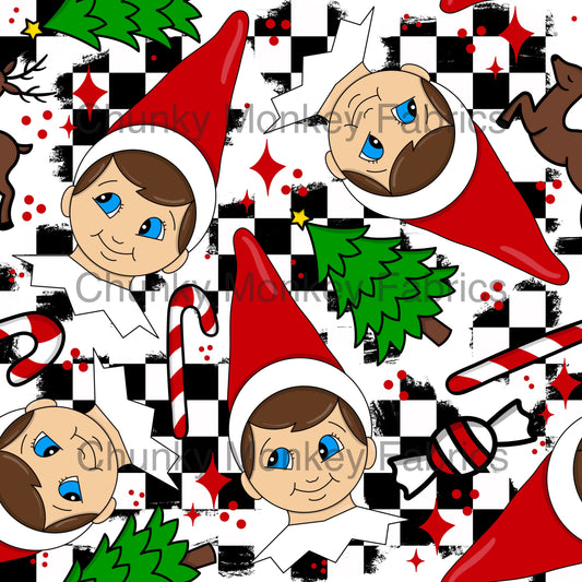 My Oh My Designs ElfCheckerboard1