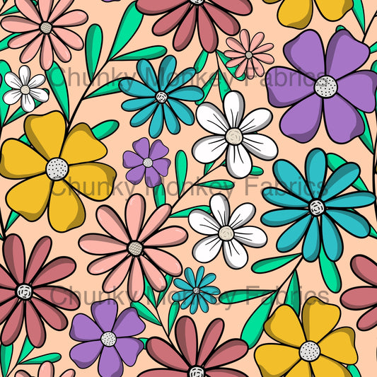 My Oh My Designs FloralBunnyCoord1