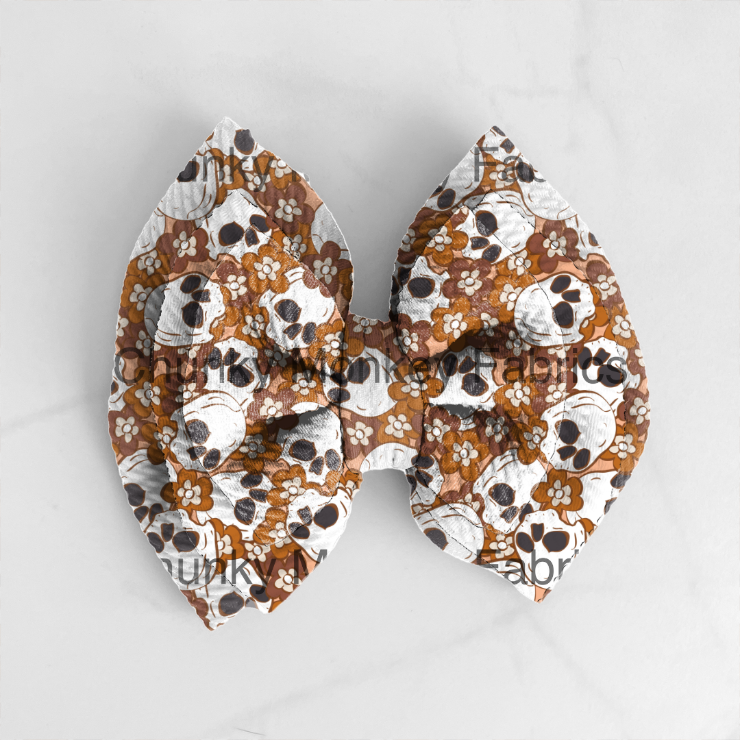 Brittany Frost Designs Floral Skulls