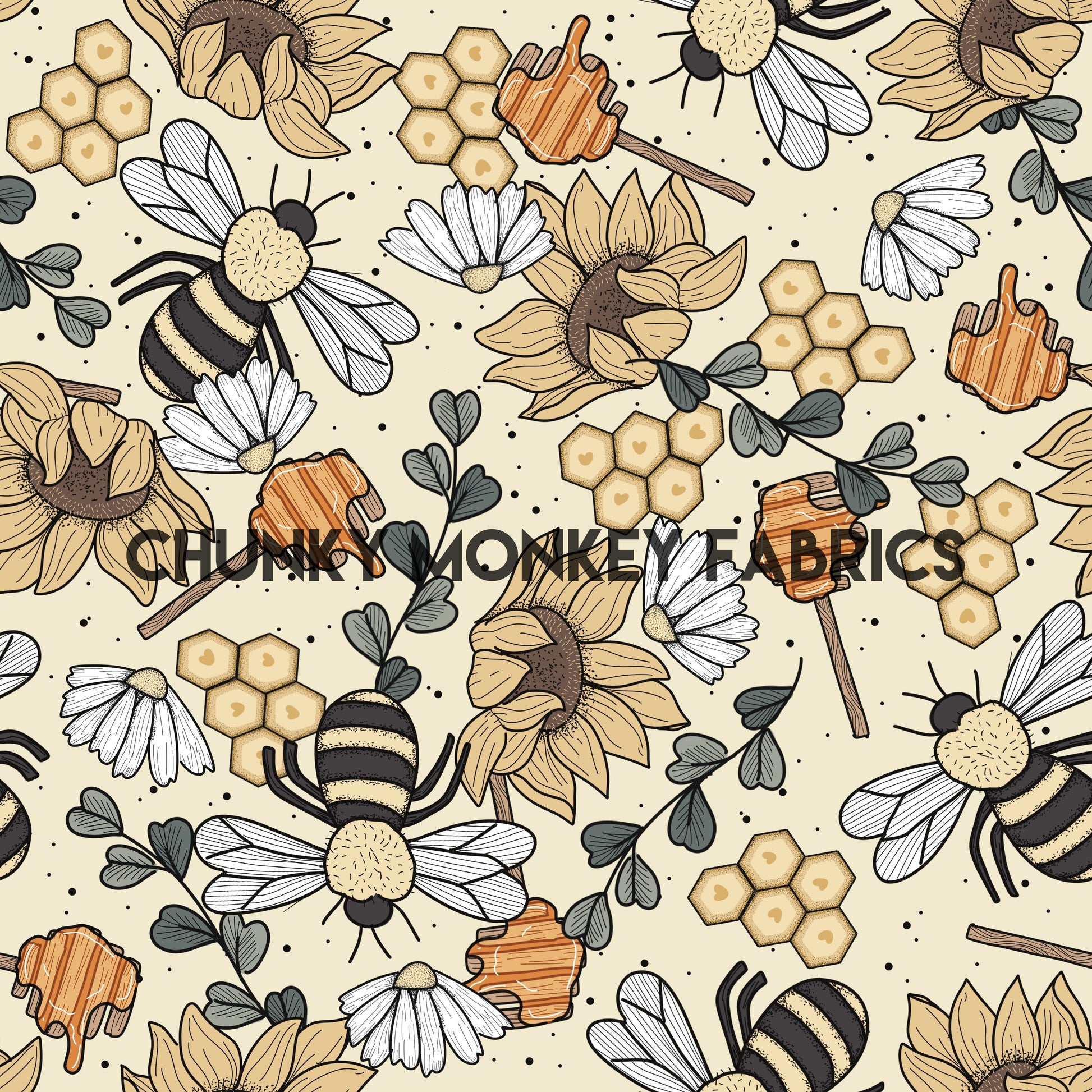 Brittany Frost Honey Bee Floral