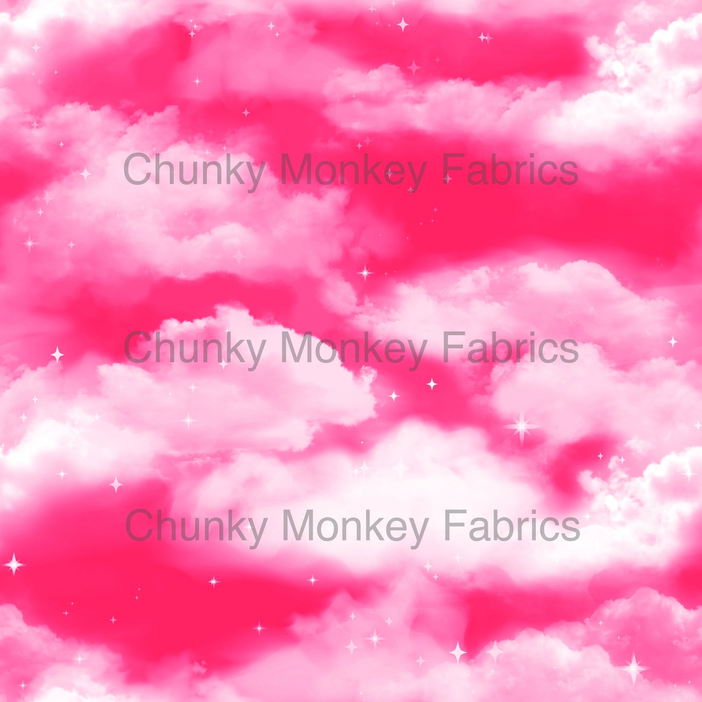 Grey Skies Custom Graphics Hot Pink Clouds