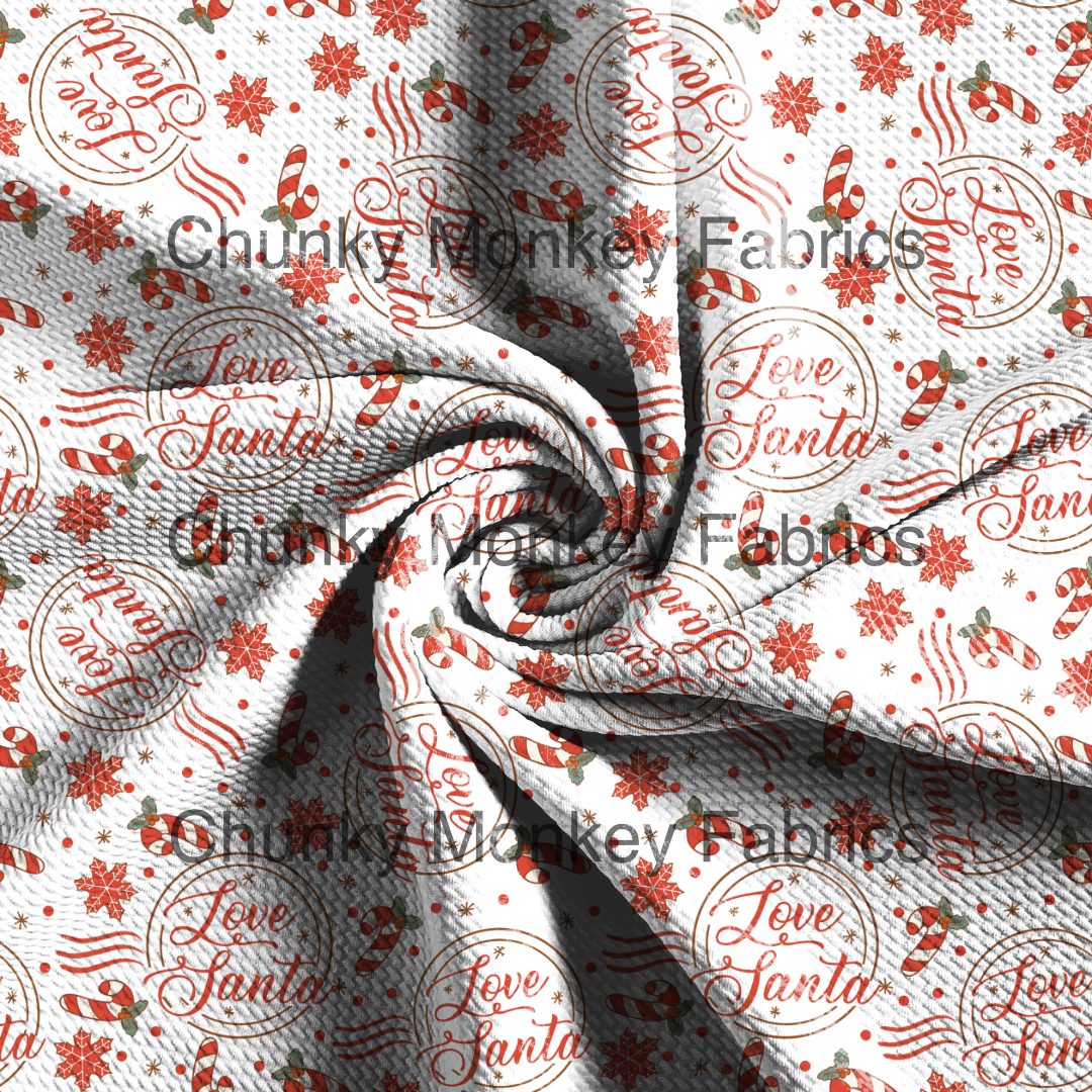 Brittany Frost Designs Love Santa