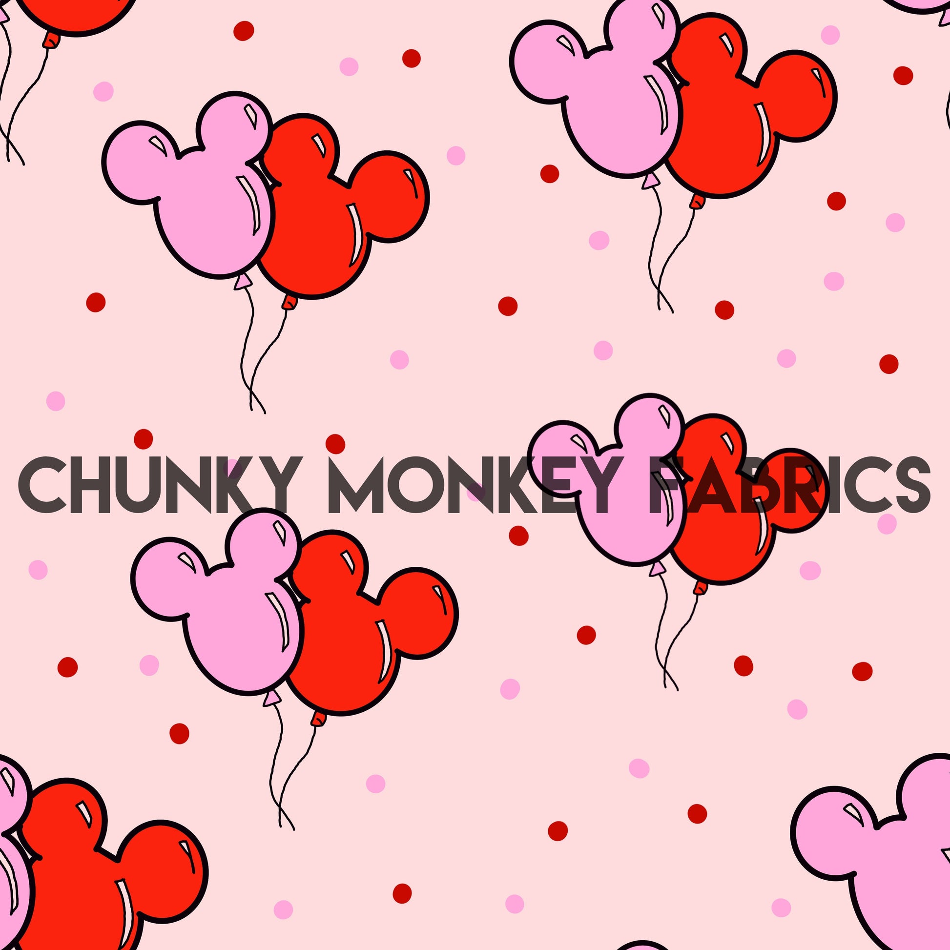 Layla Drew Designs Mickey Minnie Balloons Dots