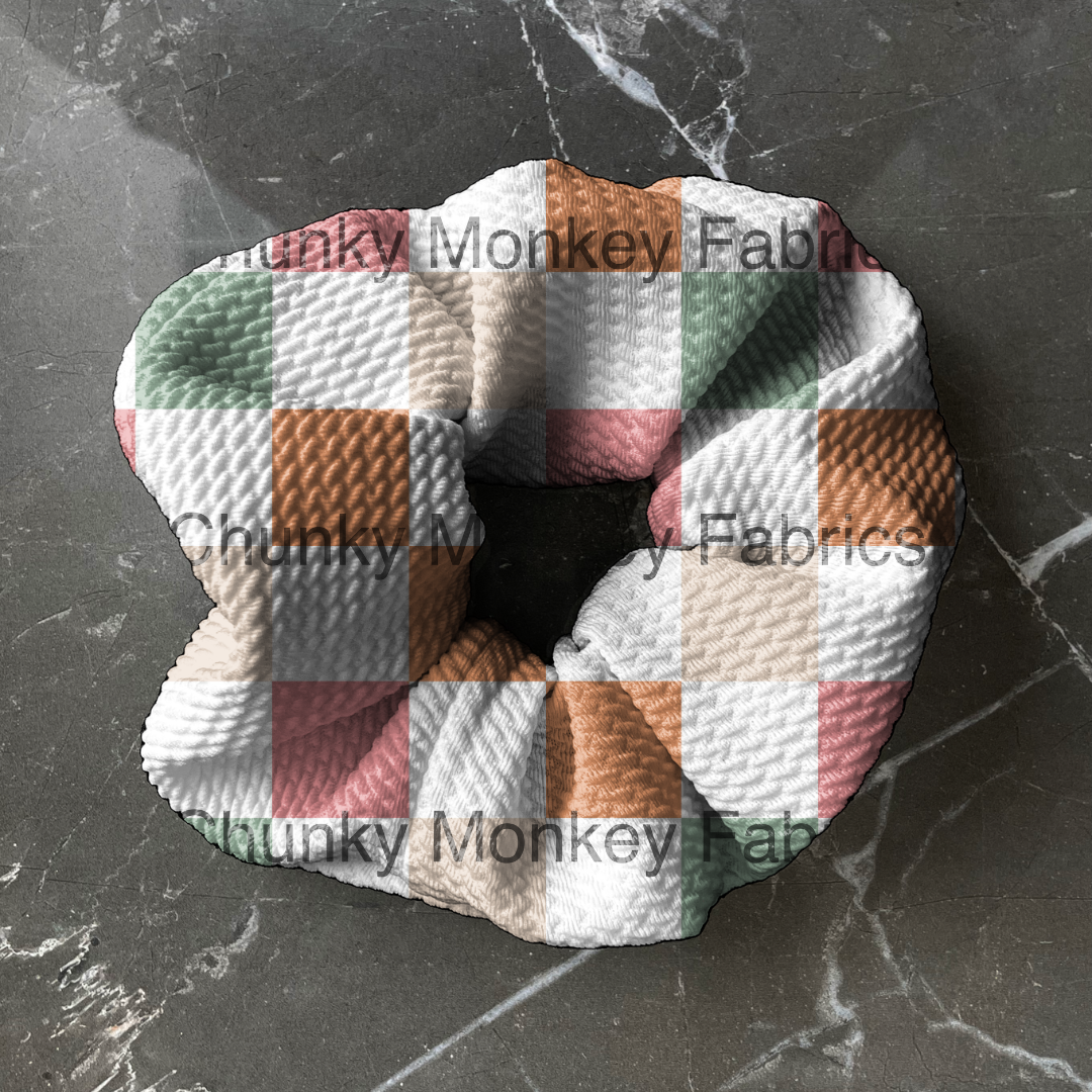 Brittany Frost Designs Pink&White Pumkin Checkers