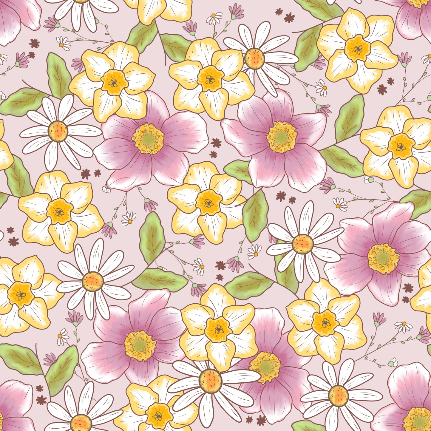 Brittany Frost Pink Summer Floral