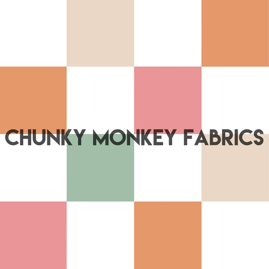 Brittany Frost Designs Pink & White Pumkin Checkers