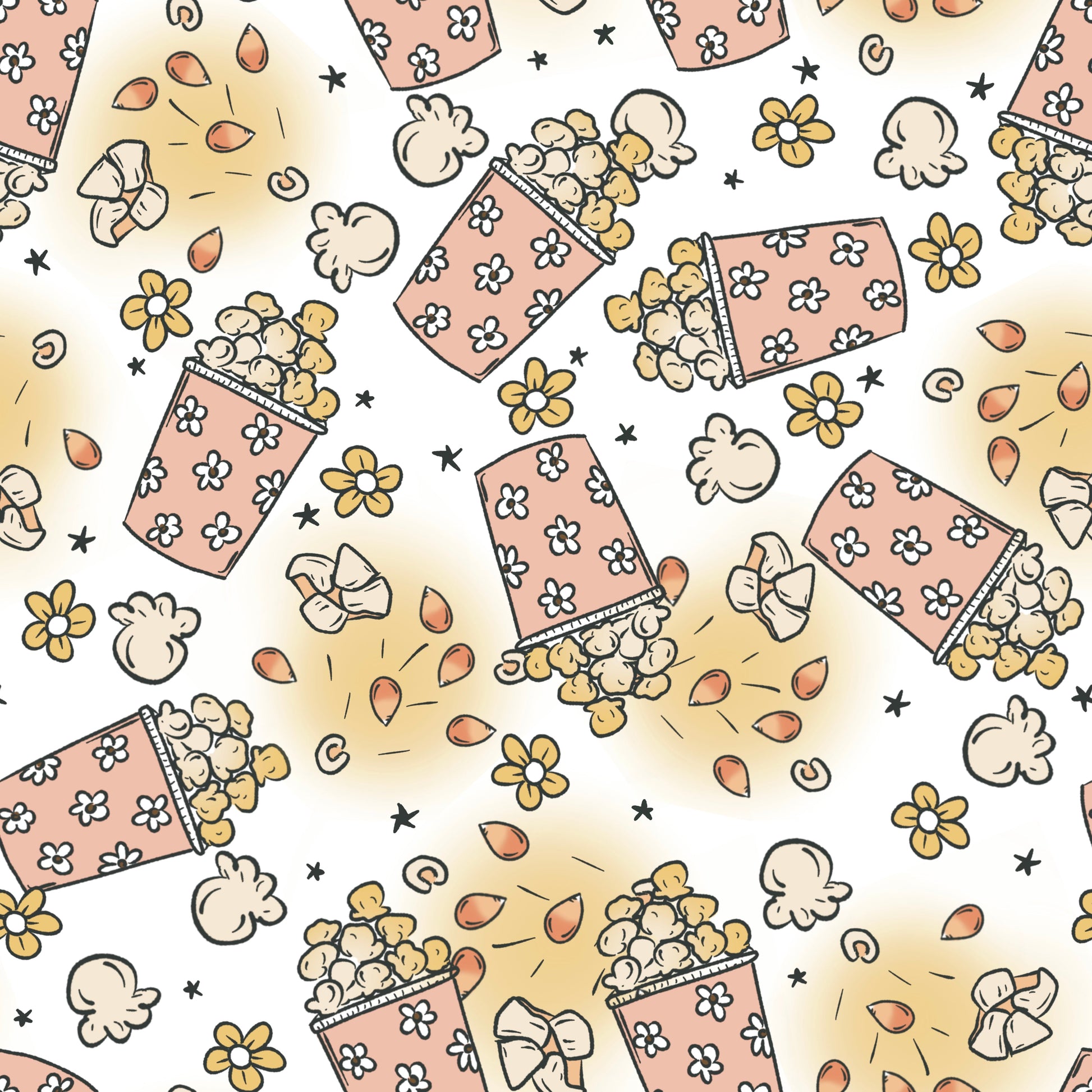 Brittany Frost Popcorn Floral