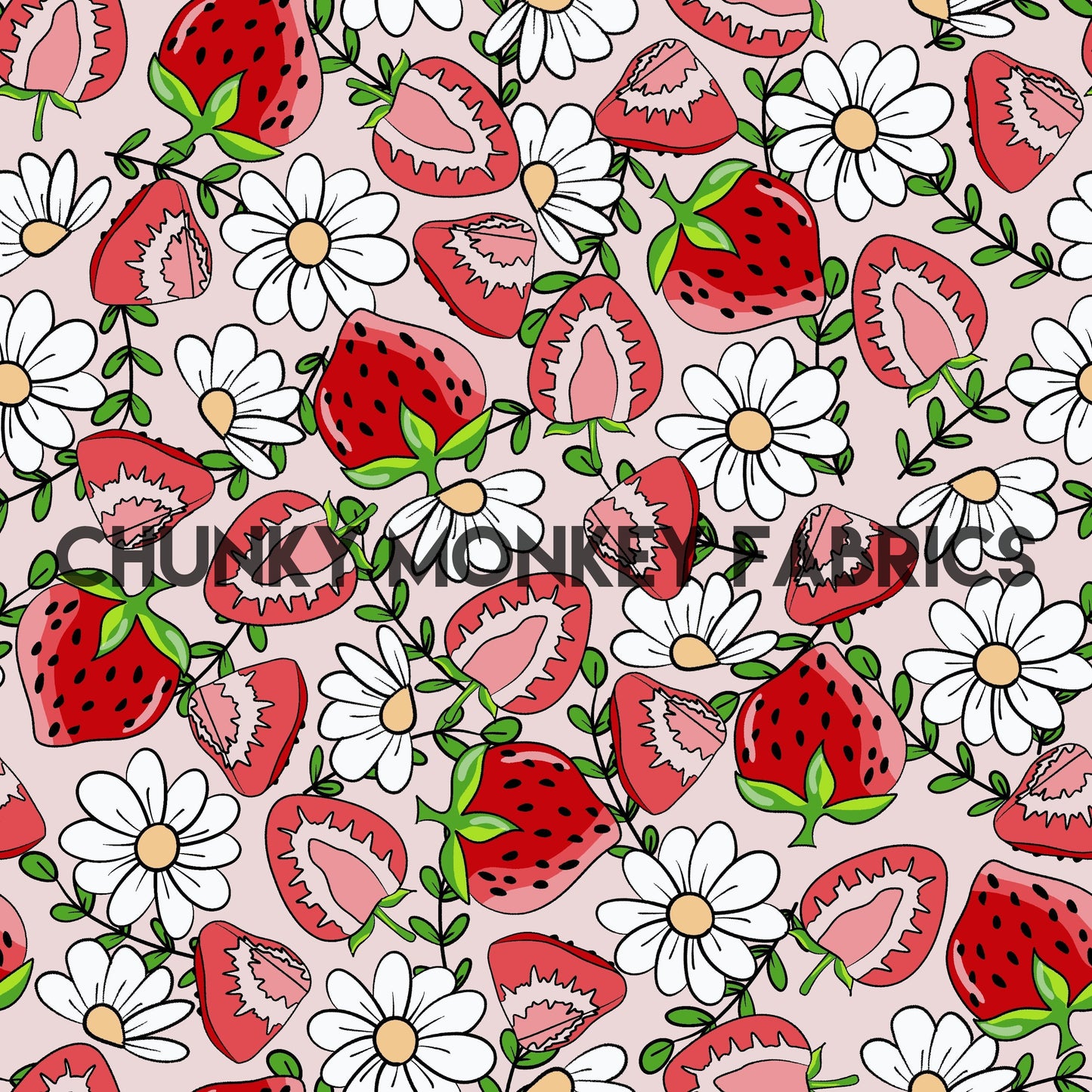 Amaris Richards Designs Strawberry Floral