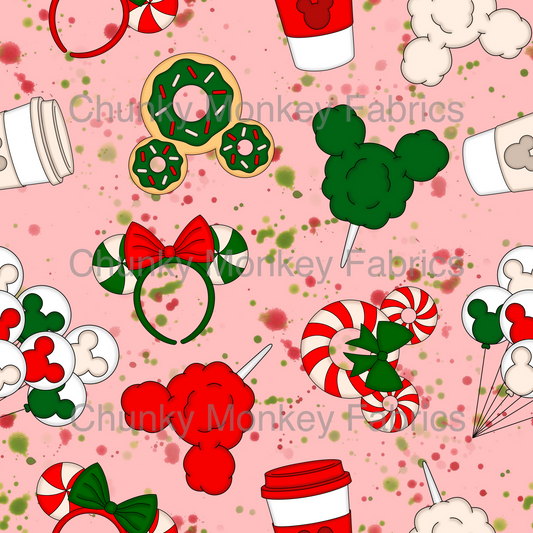 Egeler Designs Pink Christmas Snacks